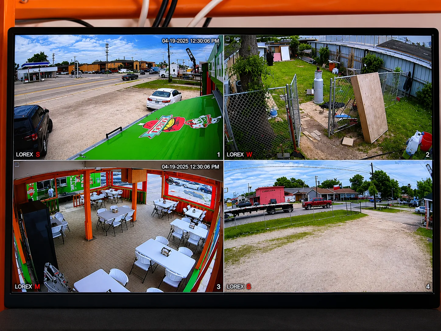 vision camara foodtruck